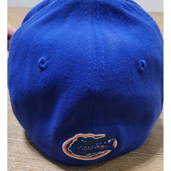 Florida Gators UF Hat Blue Top Of The World Dynasty Flex Hat Size S/M Wool Blend - Picture 3 of 5